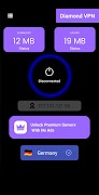 Diamond VPN syot layar 3