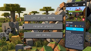 Addons for Minecraft PE Pro پوسٹر