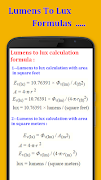 Electrical Formulas And Calculation syot layar 4