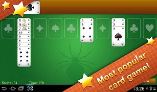 برنامه‌نما Classic Spider Solitaire عکس از صفحه