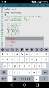 Móvel C { C/C++ Compiler } imagem de tela 2