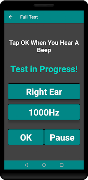 Hearing Test اسکرین شاٹ 1