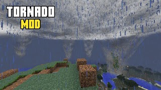 Tornado Weather Minecraft Mod โปสเตอร์