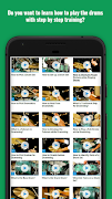 Drum Lessons Guide captura de pantalla 1