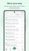 Zoho Sheet: Spreadsheet App 截圖 1