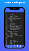Pembaca & Editor File JSON syot layar 3