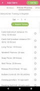 Softball Training Tracker ảnh chụp màn hình 4