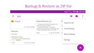 Notepad syot layar 3