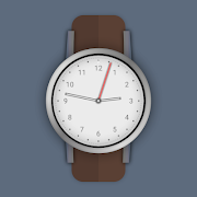 Flat Analog Watch Face ภาพหน้าจอ 4