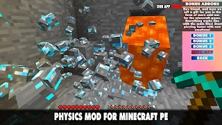 Physics Mod for Minecraft PE 截图 1