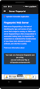 Fingerprint Web Server (Web) syot layar 1