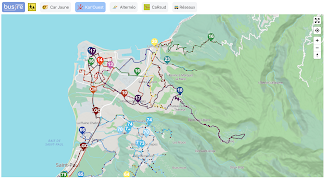 برنامه‌نما Bus.re عکس از صفحه