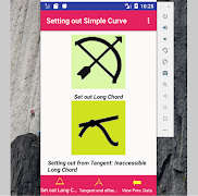 Setting out-Tape and Offset Methods -Simple Curves syot layar 3