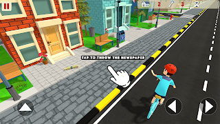 Newspaper Rush 3D Game screenshot 1