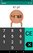 Capacitor Code - Calculator screenshot 4