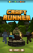 Craft Jungle Runner: 3D Game poster