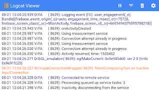 Logcat Viewer screenshot 2