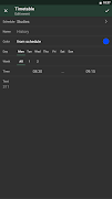 Timetable screenshot 3
