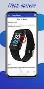 iTech Active3 smartwatch guide Ekran Görüntüsü 2