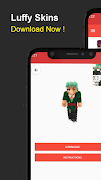 Luffy Skins for MCPE screenshot 4
