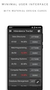 1 Schermata Attendance Tracker