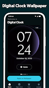 Digital Clock - Alarm Clock اسکرین شاٹ 5