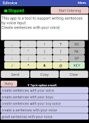 Edivoice - Voice input penulis hantaran