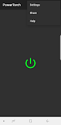 PowerButton Torch - Flashlight تصوير الشاشة 1