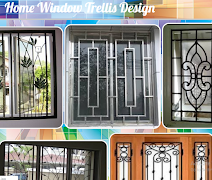 پوستر home window trellis design