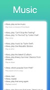 1 Schermata Commands for Alexa