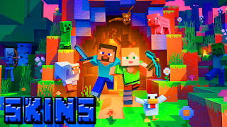 Poster MOD SKINS MASTER for MCPE