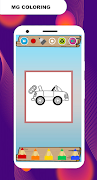 MG Coloring Game Screenshot 3