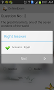 OnlineExam screenshot 3