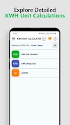 KWh Unit Calculator poster
