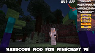 Hardcore Mod for Minecraft تصوير الشاشة 7