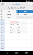 Simple Spreadsheet 截图 2