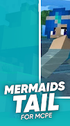 Mermaid Tail Mod for MCPE poster