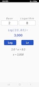 Logarithm Calculator скриншот 1