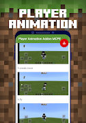 Player Animation Addon MCPE screenshot 3