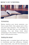 Study Tips اسکرین شاٹ 1