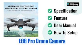e88 Pro Drone Camera App Guide постер