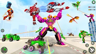 Poster Gioco di auto robot Dragonfly