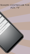 برنامه‌نما Remote Controller For AOC TV عکس از صفحه