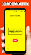 برنامه‌نما Delete Social Account عکس از صفحه