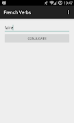 1 Schermata French Verbs