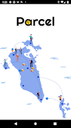 Parcel الملصق