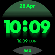 Simple Elevated Watch Face Ekran Görüntüsü 6