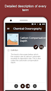3 Schermata Oceanography Dictionary App