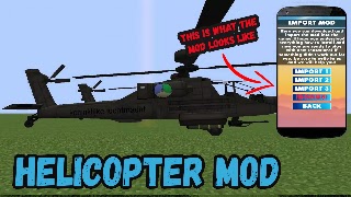 Helicopter Mod For Minecraft पोस्टर