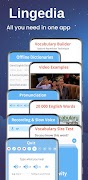 Poster Lingedia: English Learning app